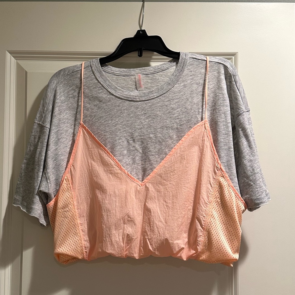 Free People Movement two in one top